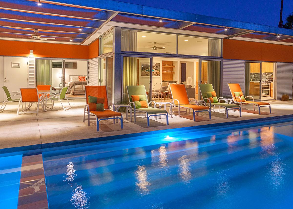 An evening swim is a must