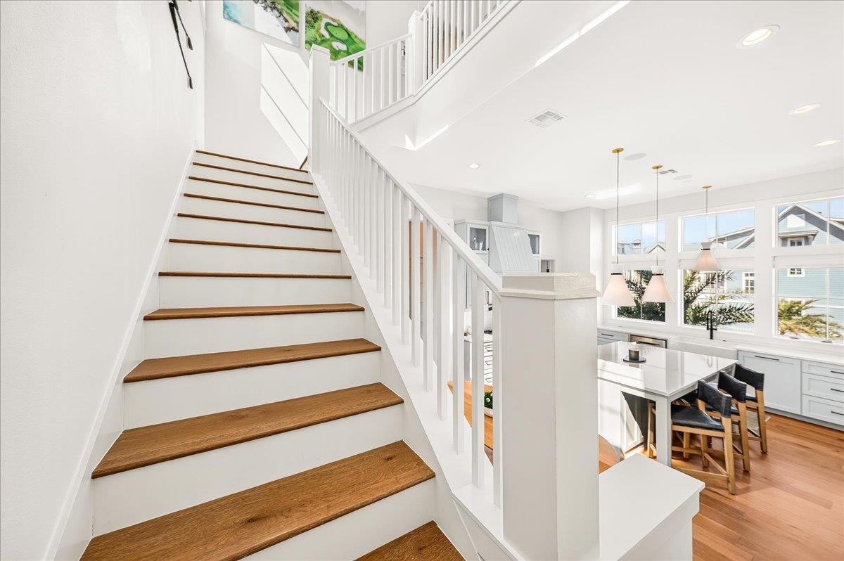 Stairs to Third Floor