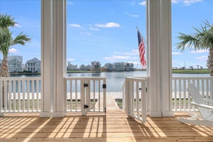 Enclosed Lakeside Patio