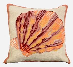 lions paw shell pillow