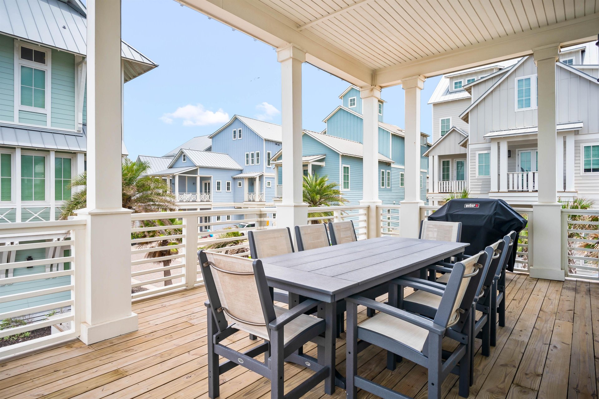 Outdoor Dining Area Off Living Room, 2nd Floor