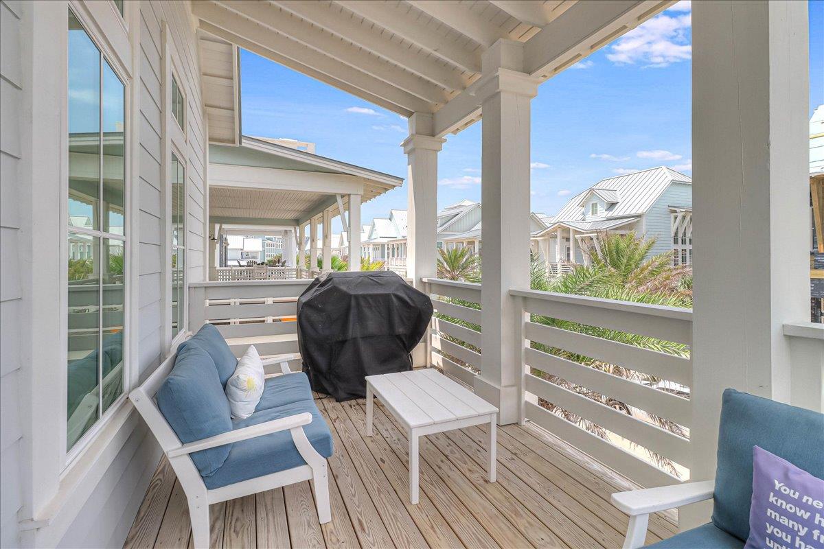 2nd Floor, Living Area Balcony