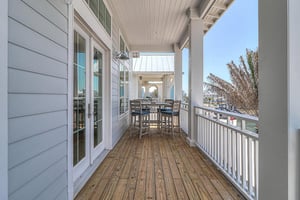 Balcony off LivingKitchen, 2nd Floor