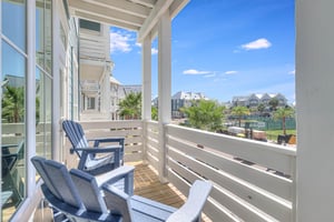 Living Room Deck, Views of the Town Center
