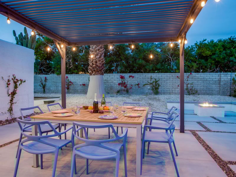 Cook a delicious meal and dine alfresco