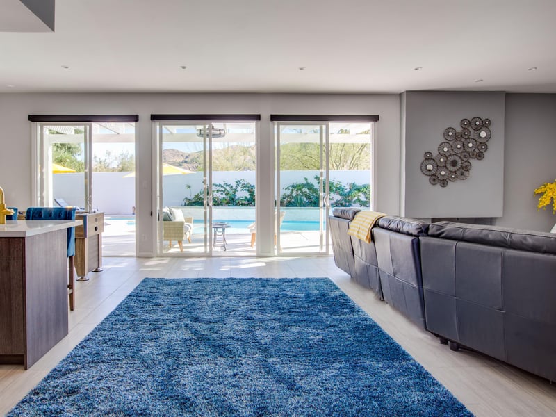 A Beautiful Blue Rug