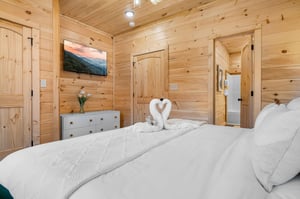 king bed