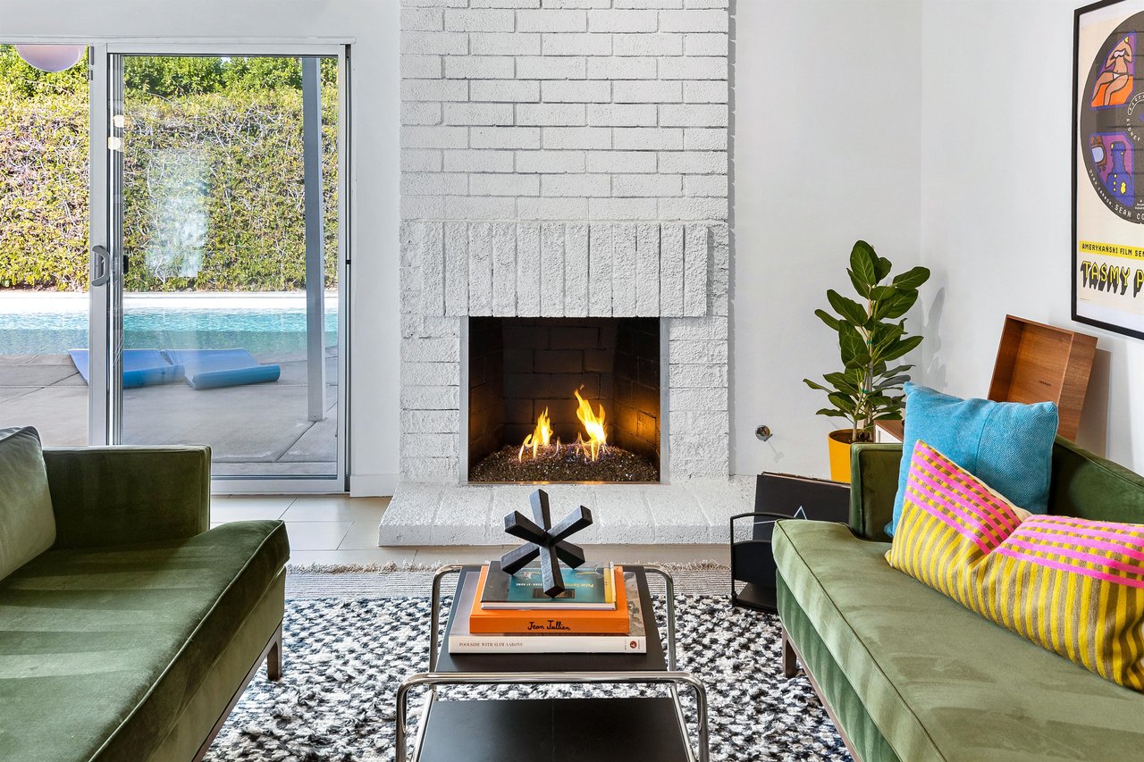 Relax in front of the fire