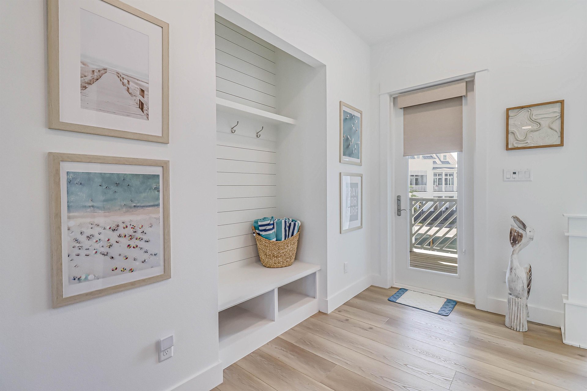 Hallway With Front Balcony Access, 2nd Floor