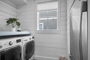 Laundry Room With Refrigerator, 1st Floor
