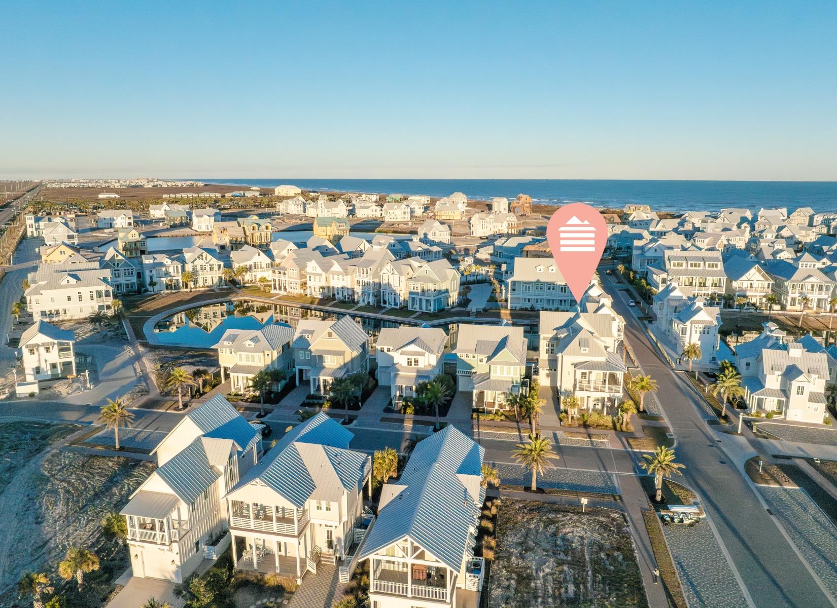 Aerial View, Location