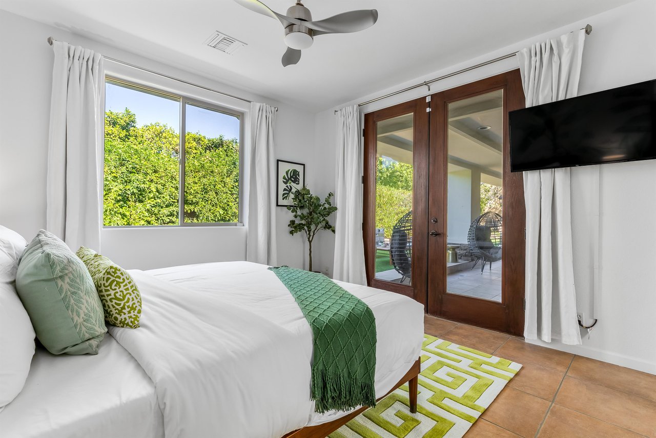 Restful guest bedroom