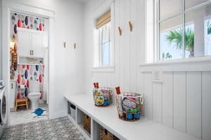 Laundry Room With Storage, 1st Floor