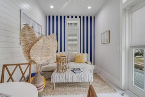 1st Floor Seating Area with Wet Bar