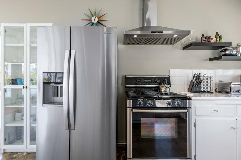 Stainless appliances