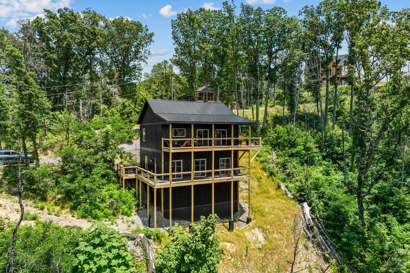 Side and back of Above the Clouds