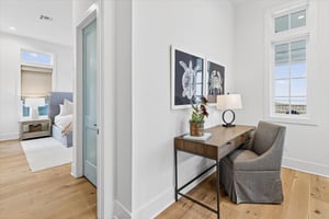 2nd Floor, Living Room and King Bedroom