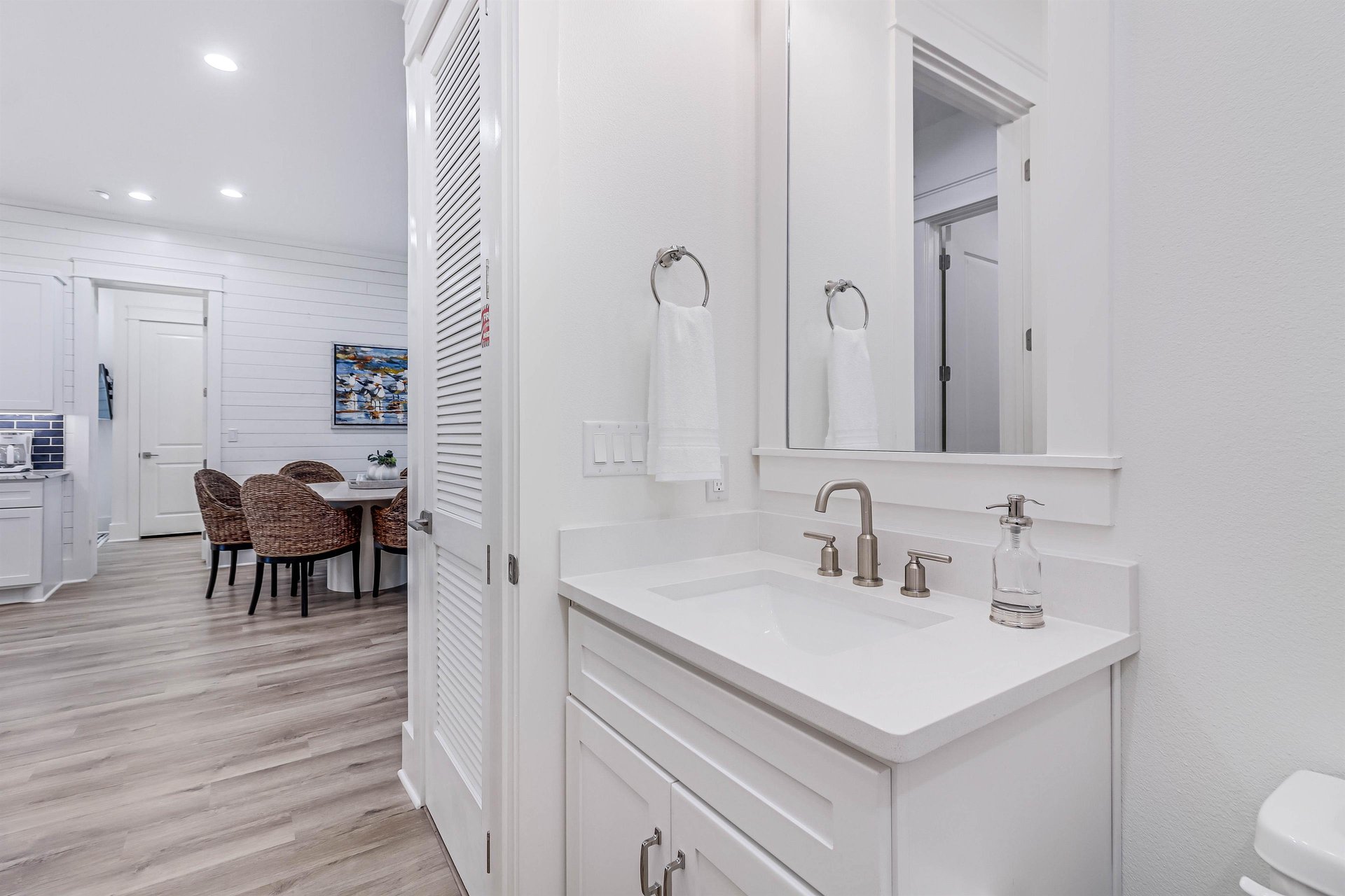 Shared Bathroom, Serving Bunk Room, First Level