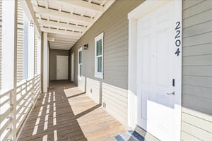 Entry to Condo from the Elevator and Stairwell