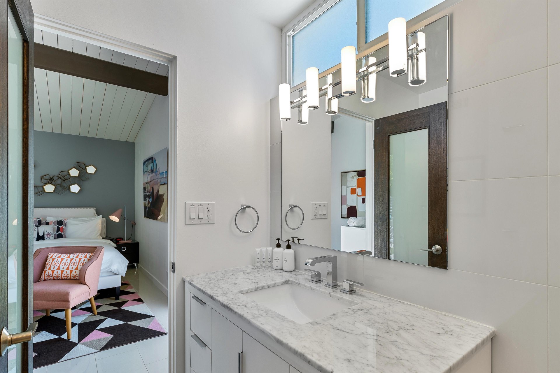 Lovely guest bath