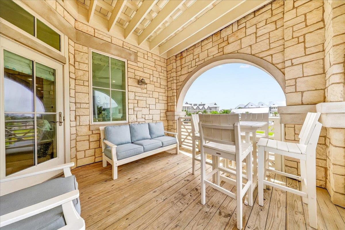 1st Floor, Living Area Balcony