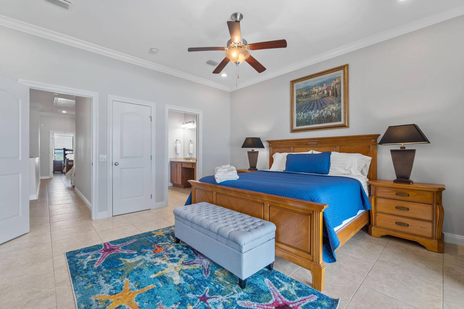 3rd Floor Master Bedroom King