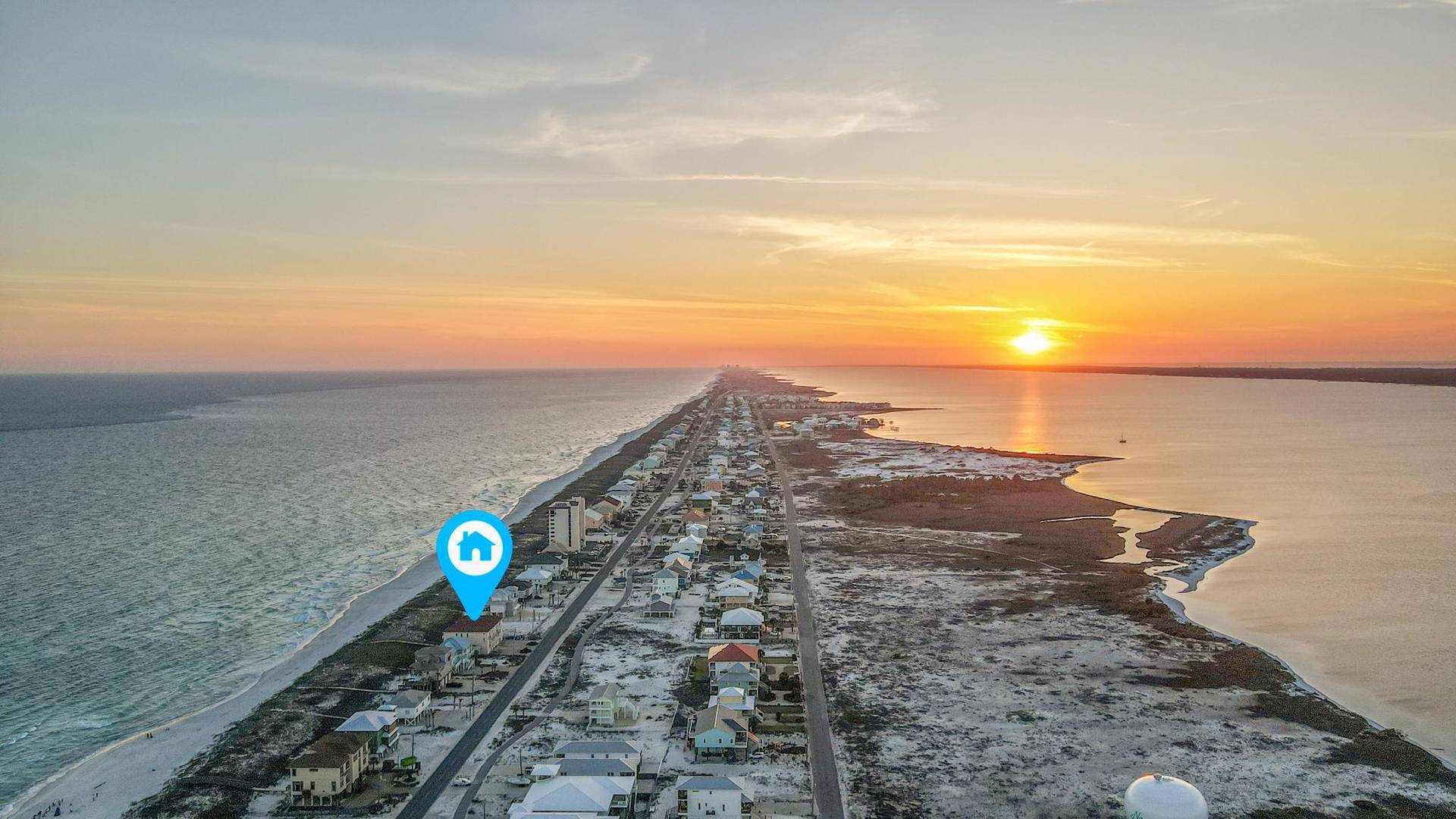 Lazy Dolphin Aerial