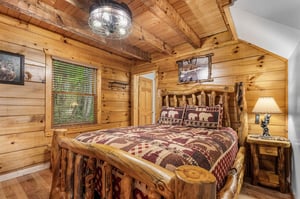 queen bed