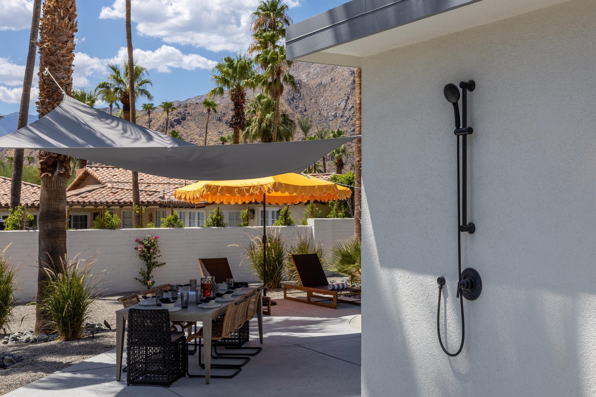 Outdoor shower