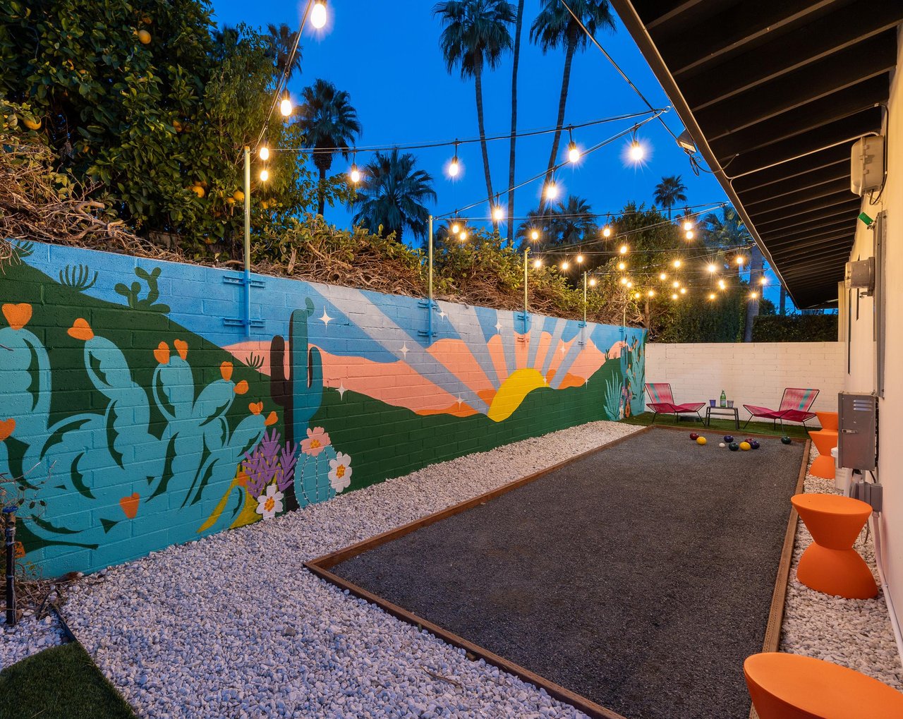 A fun area for games with the family