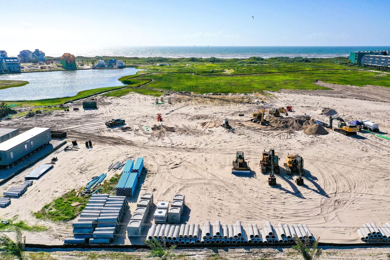 4A Drone Shot In Progress Construction