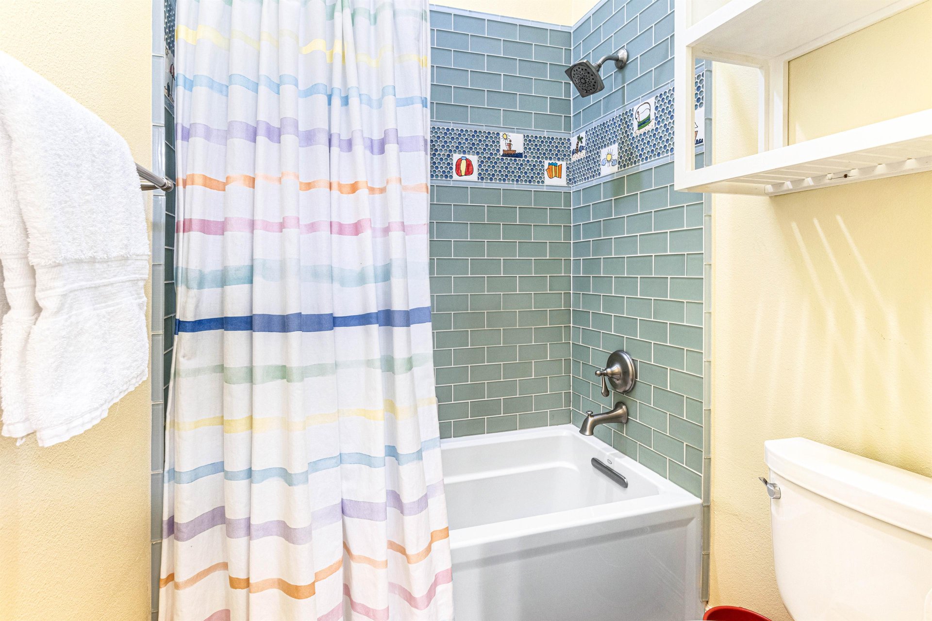 Jack  Jill Bathroom, 2nd Floor