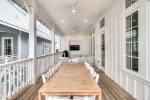 Exterior Seating Area, 2nd Floor Balcony