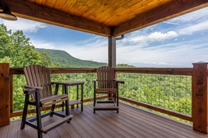 Deck off The Wilderness King Bedroom