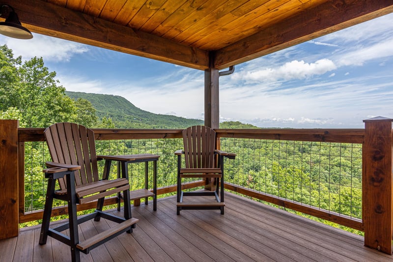 Deck off The Wilderness King Bedroom