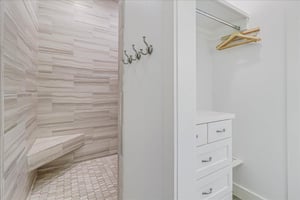 Third King Bathroom  Closet, 1st Floor