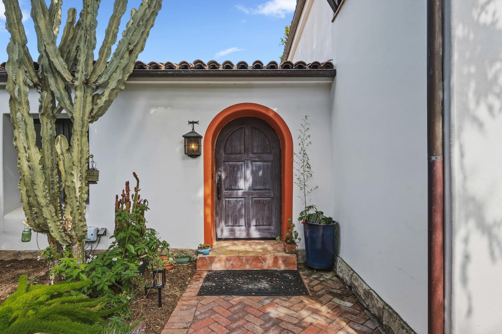 Front door to the home.