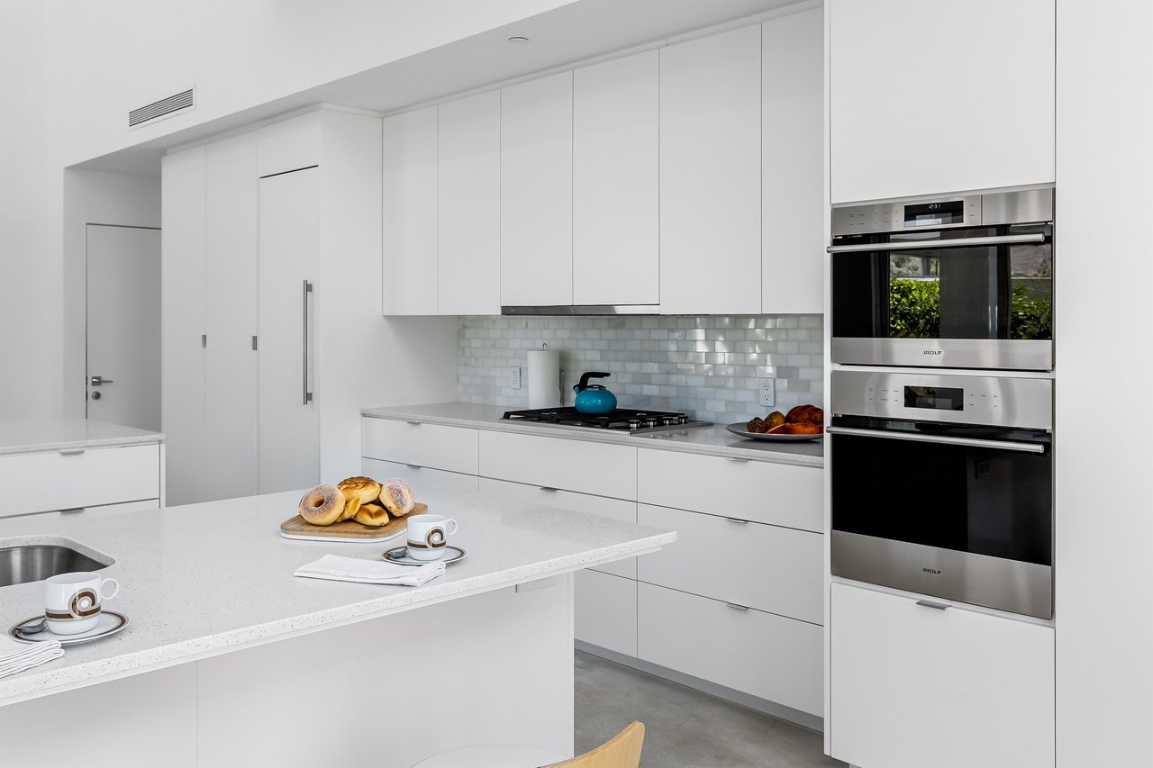 Spacious and wellstocked kitchen