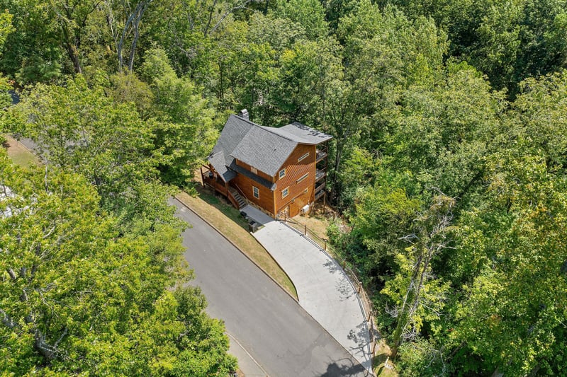 aerial view of A Splash to Rememeber