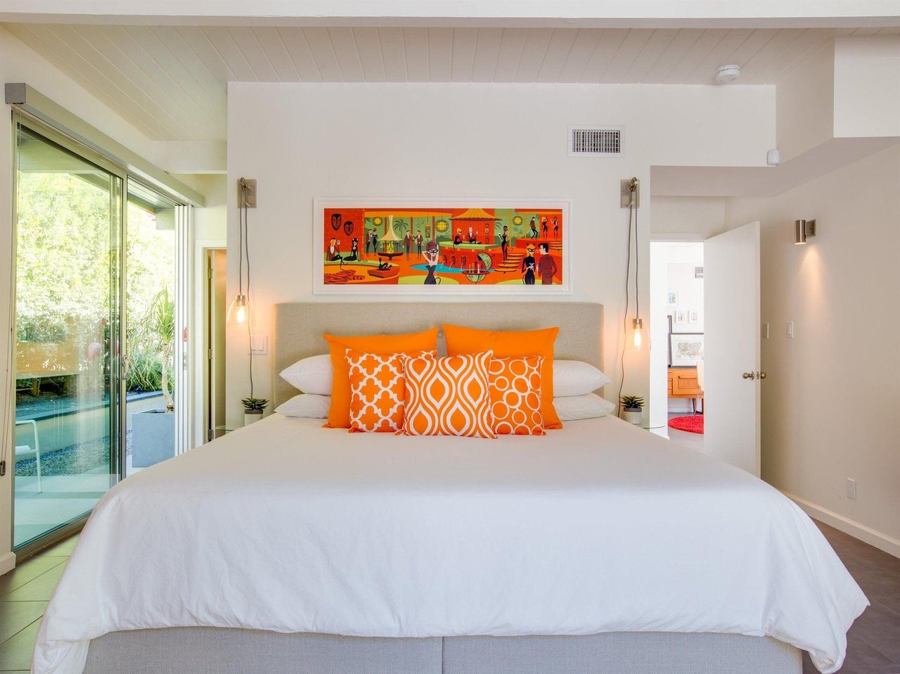 Charming bedrooms