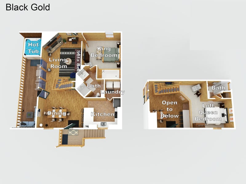 Black Gold Floor Plan