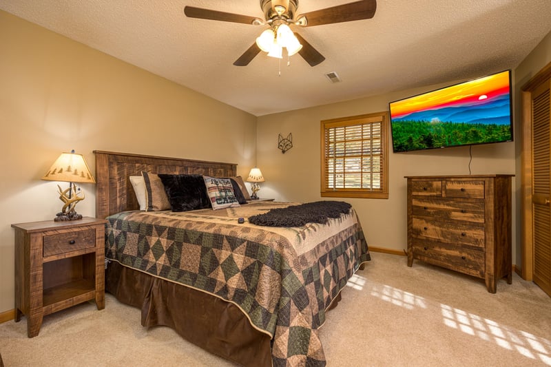 King bed