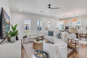 Living Area with Sleeper Sofa, 1st Floor