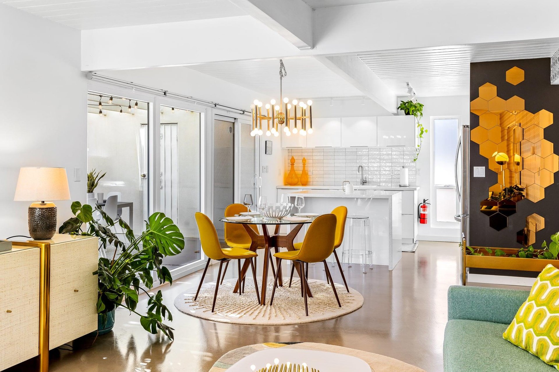 Kitchen and dining