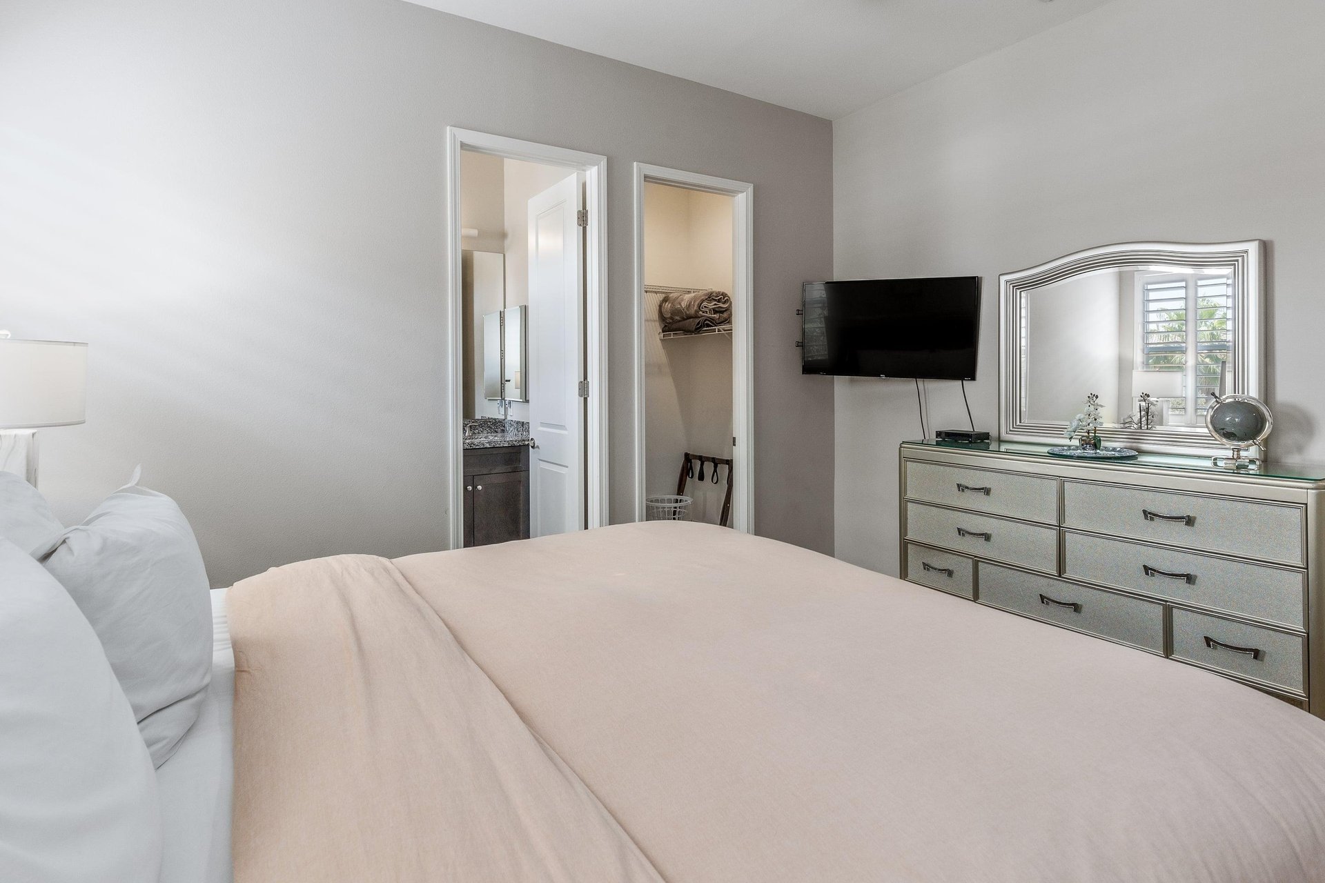 Third primary suite bedroom
