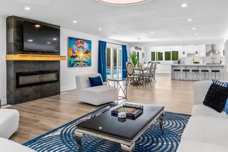 Impeccable design with gorgeous furniture and design