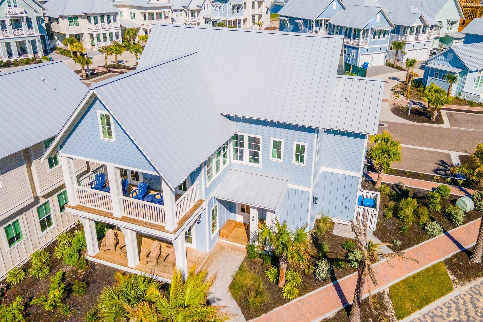 Angle of the Sun, Aerial View