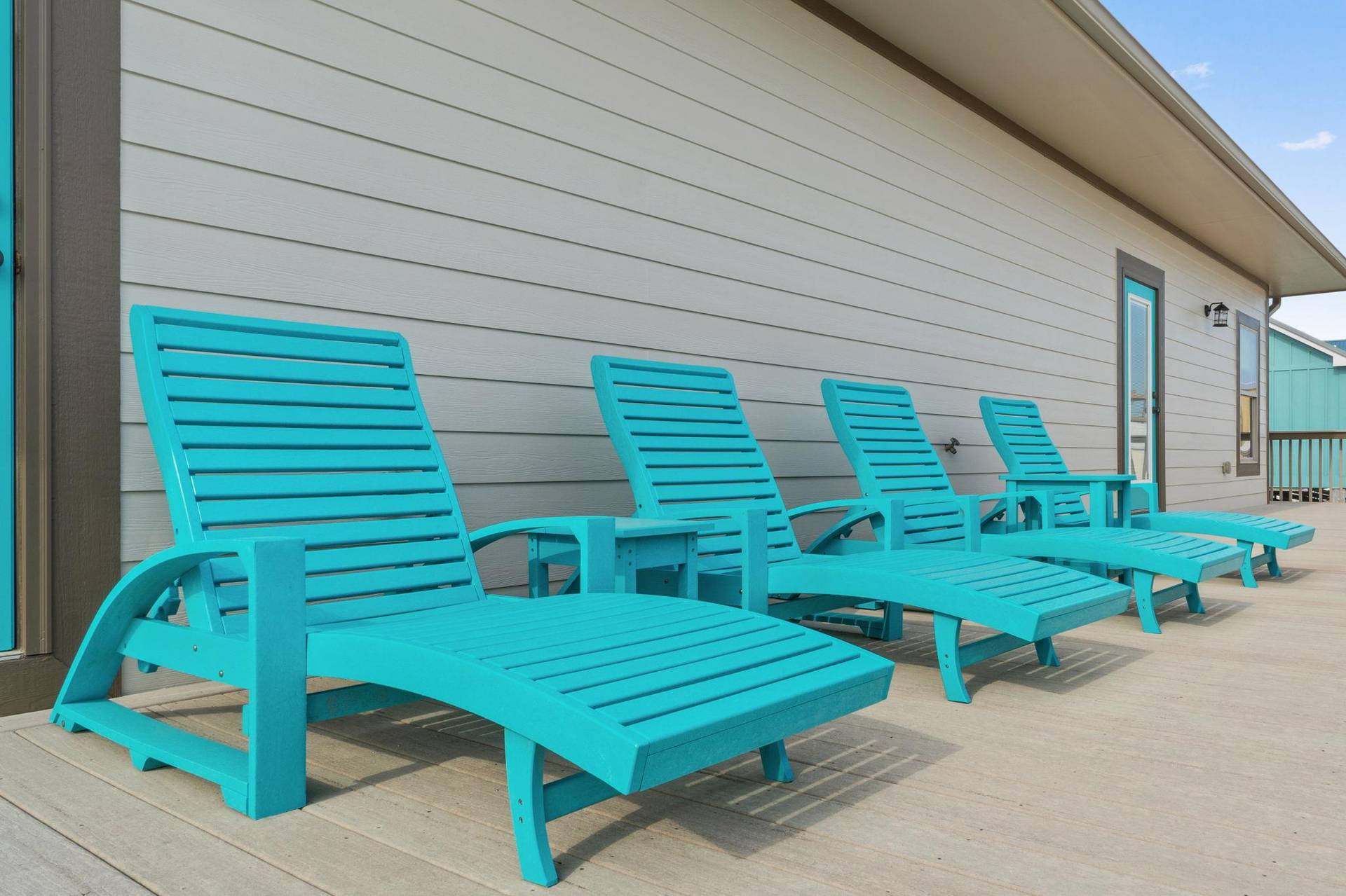 Rear Deck Loungers