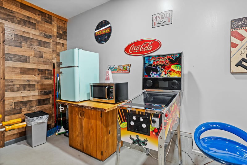 Arcade gaming and small appliance