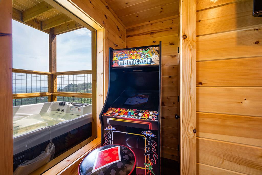 Downstairs Arcade Game